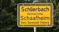 Schlierbach Ortsschild